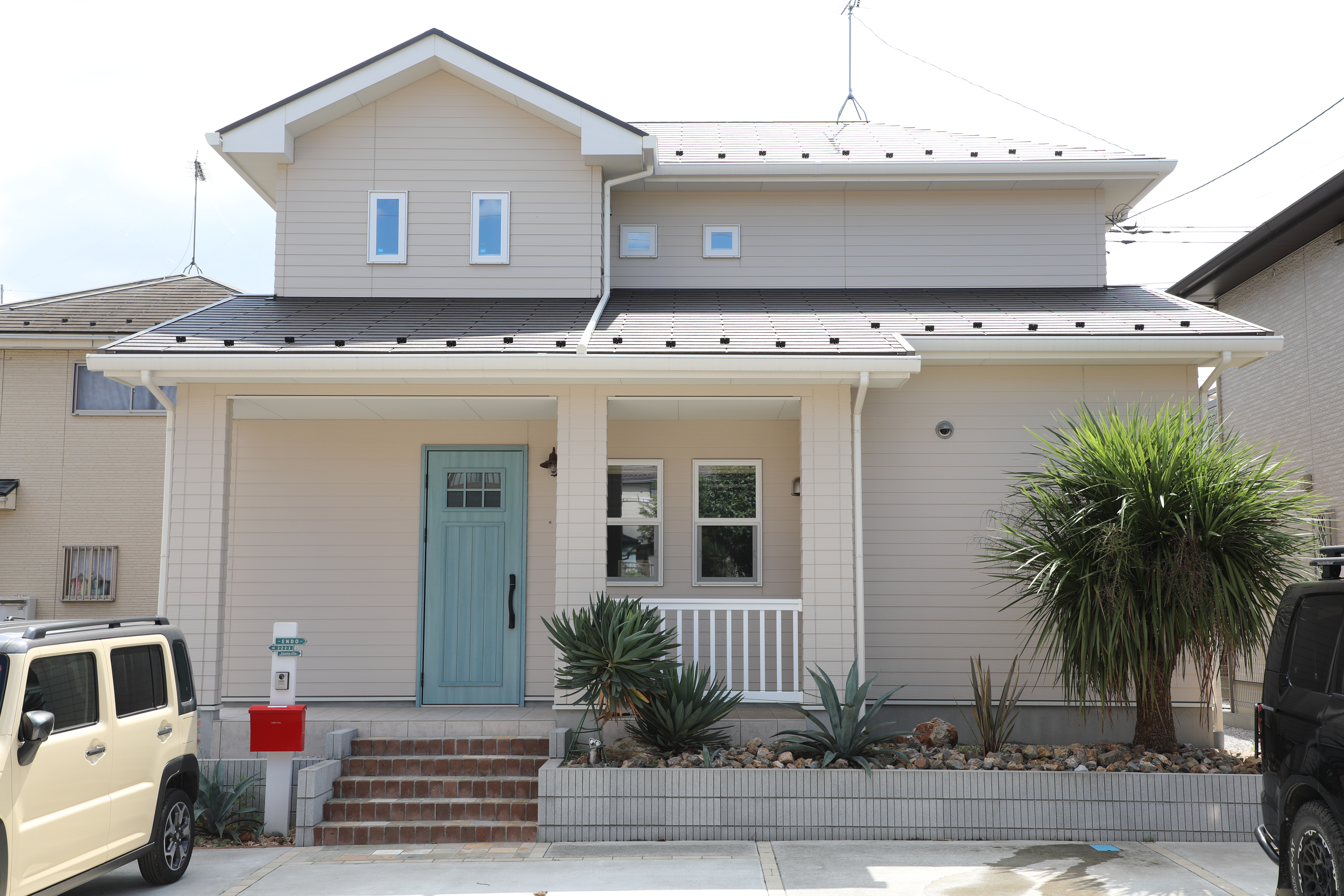 サーファーズハウスドライガーデン施工事例