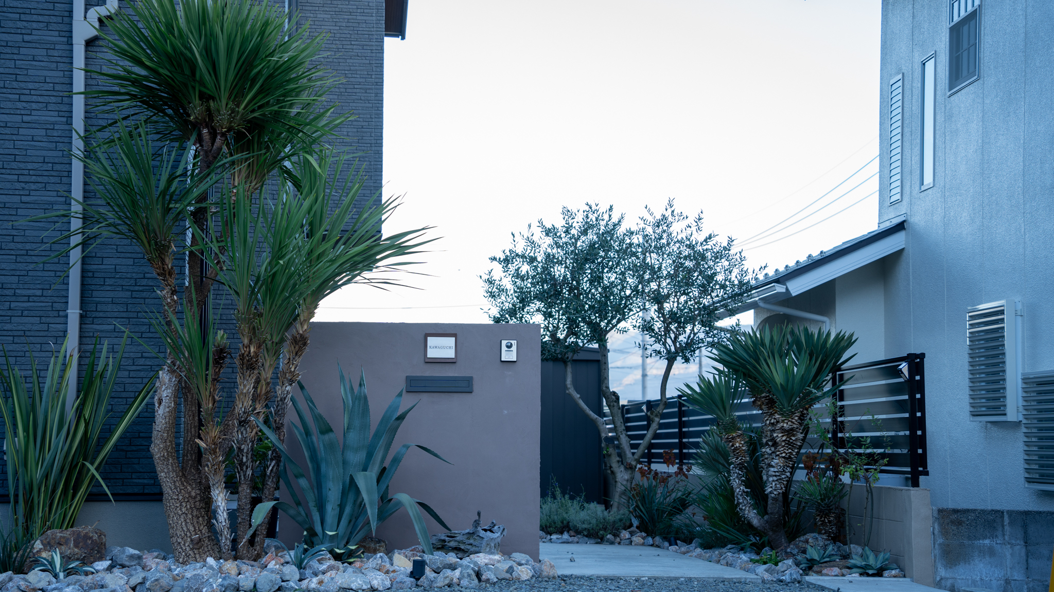 山梨県　ナチュラルドライガーデン施工事例