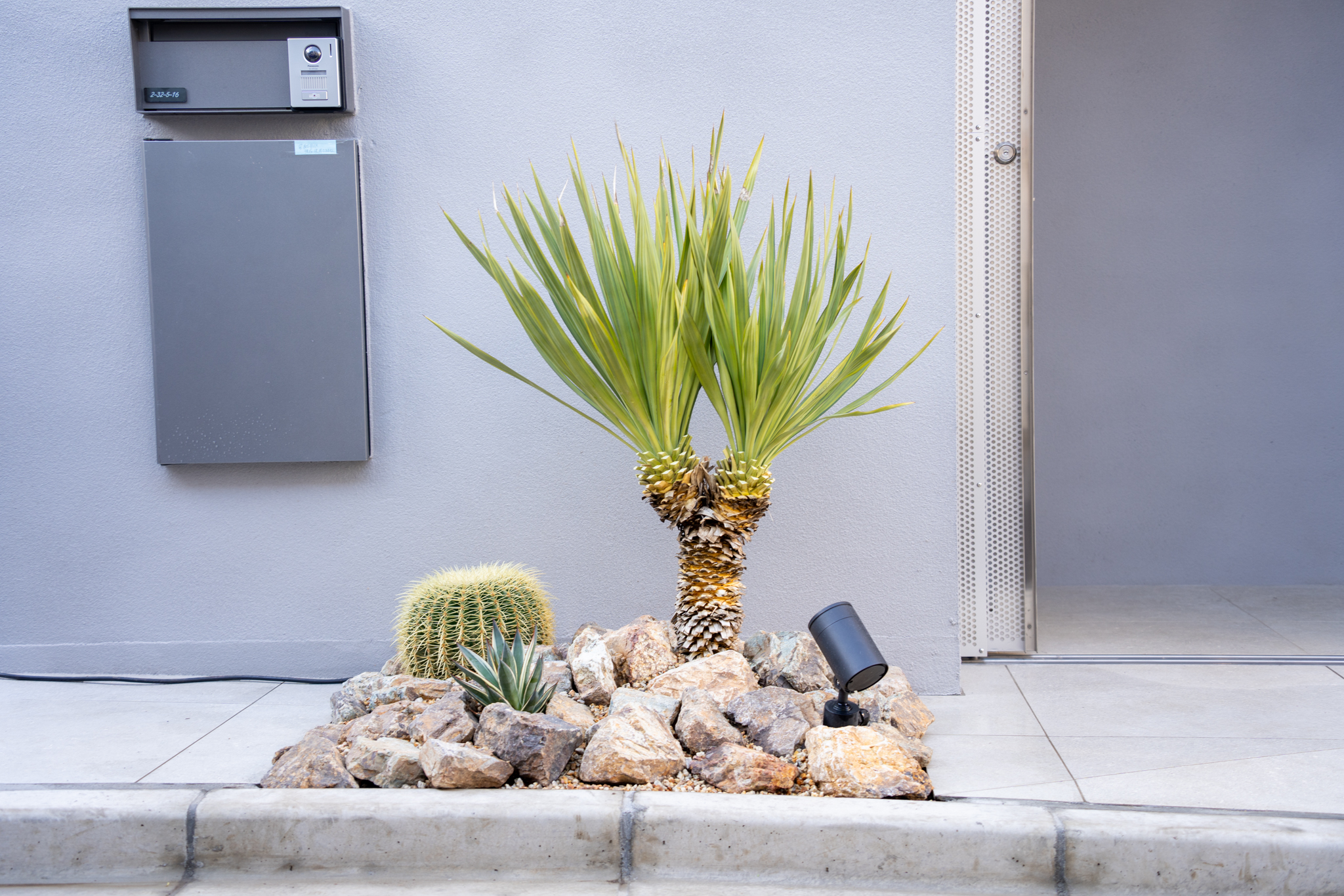 渋谷区のドライガーデン施工事例