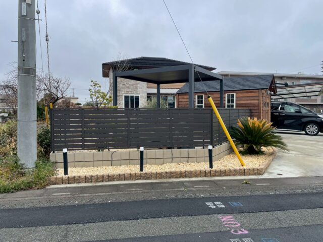 ドライガーデン施工前